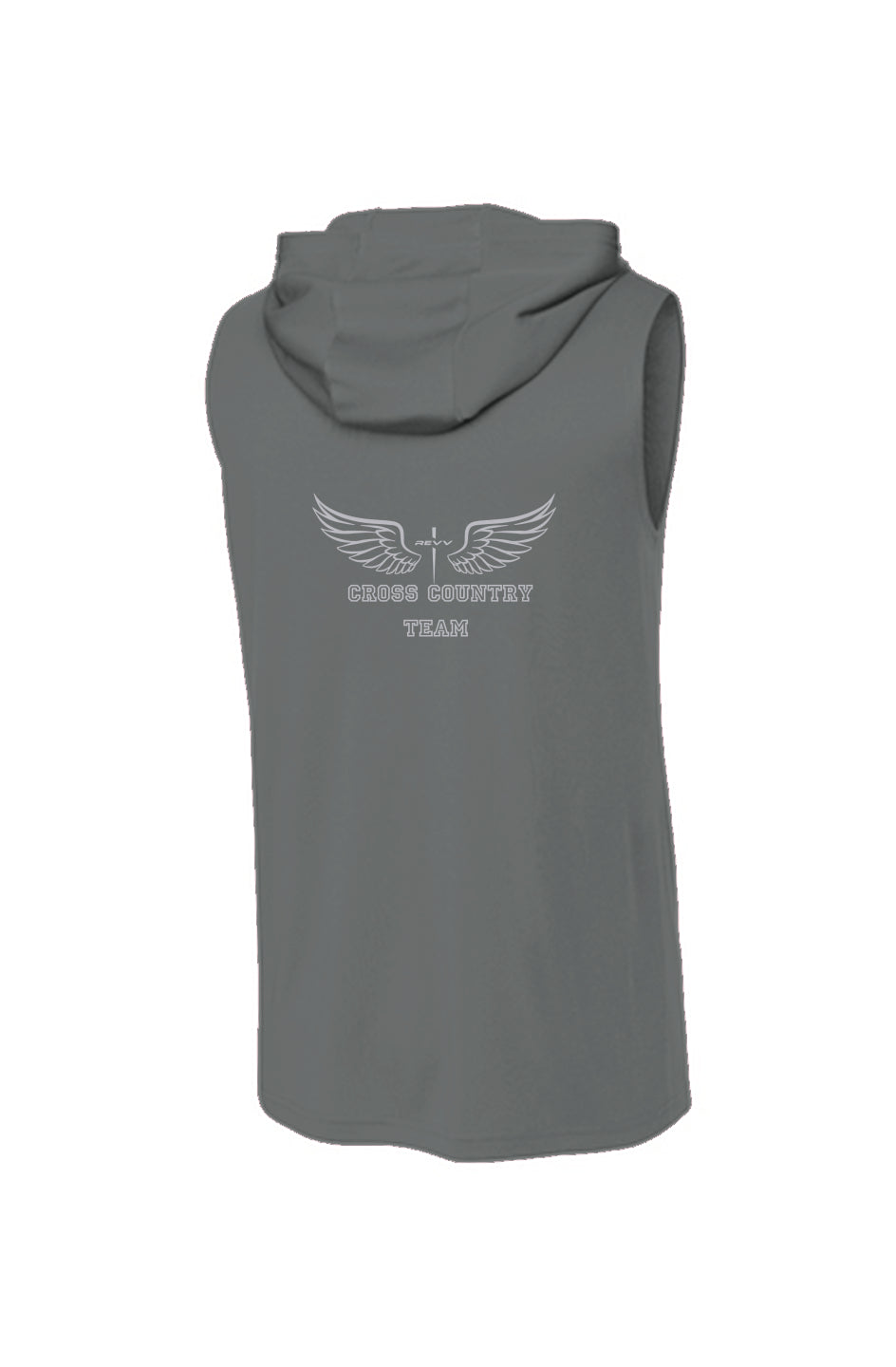 Cross country Sport-Tek Sleeveless Hoodie